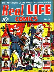 Real Life Comics #4 (1942) Comic Books Real Life Comics Prices