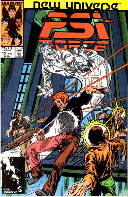 PSI-Force #13 (1987) Comic Books Psi-Force