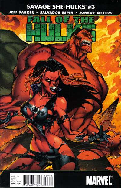 Fall of the Hulks: The Savage She-Hulks #3 (2010) Comic Books Fall of the Hulks