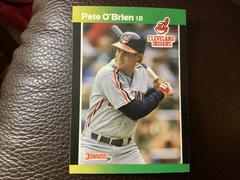 Pete O’Brien #5 Baseball Cards 1989 Donruss Baseball's Best Prices
