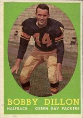Bobby Dillon Football Cards 1958 Topps Prices