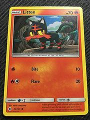 Japanese Pokemon SM1 Sparkling Bromide Card LITTEN 
