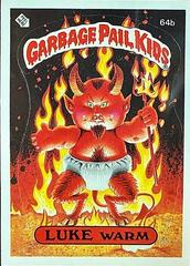 LUKE Warm [Glossy] #64b 1985 Garbage Pail Kids Prices