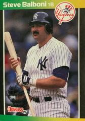 Steve Balboni Baseball Cards 1989 Donruss Traded Prices