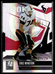 Eric Winston [Status] Football Cards 2006 Panini Donruss Elite Prices