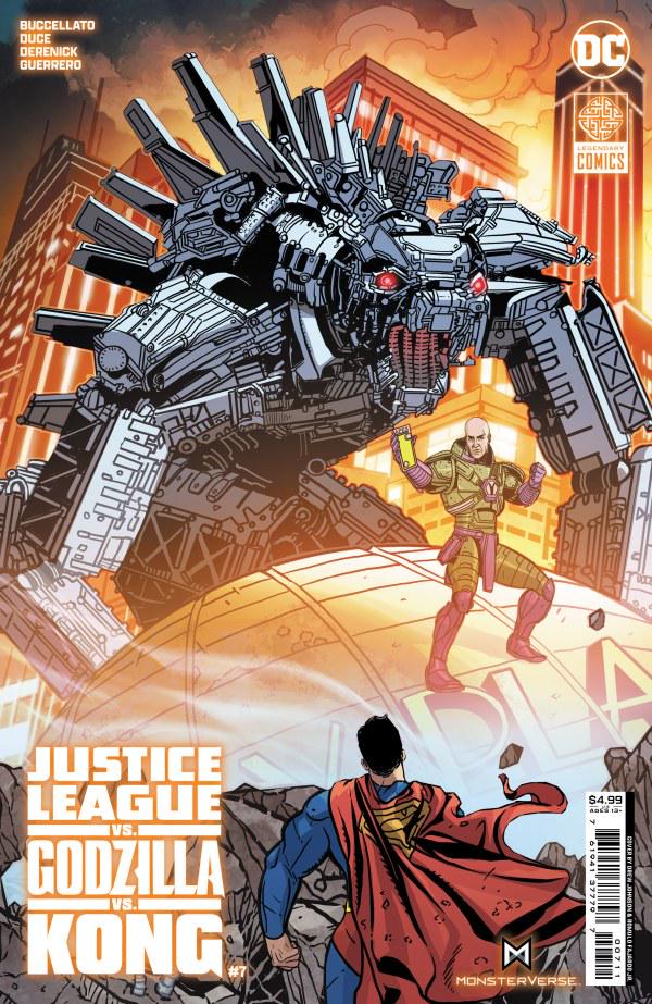 Justice League vs. Godzilla vs. Kong #7 (2024) Comic Books Justice League vs. Godzilla vs. Kong