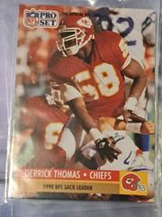 Derrick Thomas #19 Football Cards 1991 Pro Set Prices