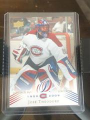 Jose Theodore Hockey Cards 2008 Upper Deck Montreal Canadiens Centennial Prices