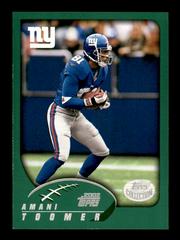 Amani Toomer [Collection] Football Cards 2002 Topps Prices