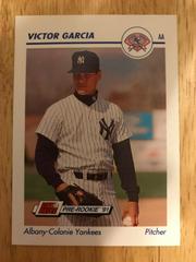 Victor Garcia #5 Baseball Cards 1991 Impel Line Drive Pre Rookie AA Prices