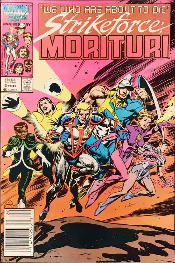 Strikeforce: Morituri [Newsstand] #3 (1987) Comic Books Strikeforce: Morituri