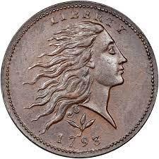 1793 [WREATH] Coins Chain & Wreath Cent Prices