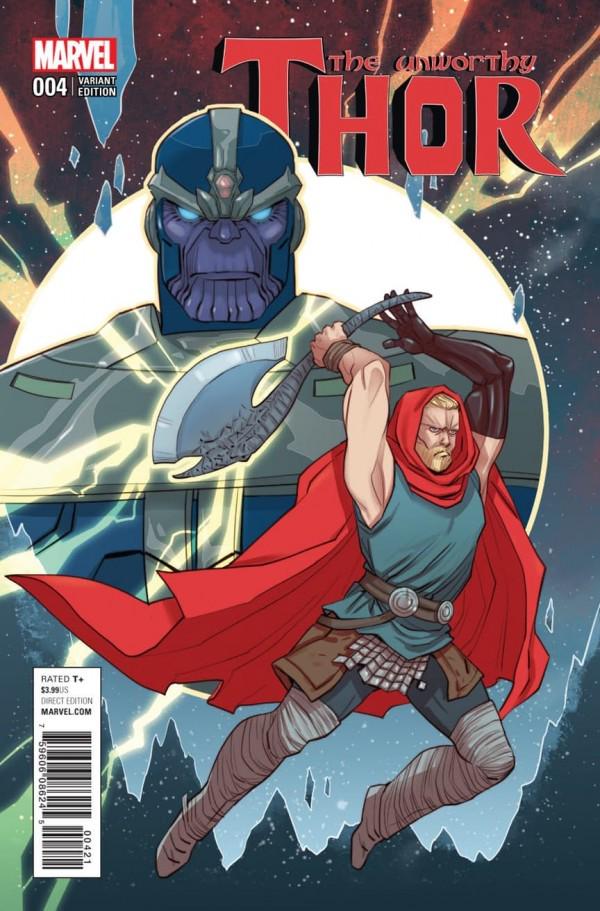 Unworthy Thor [Sauvage] #4 (2017) Comic Books Unworthy Thor