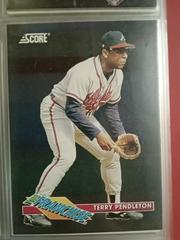 Terry Pendleton #15 Baseball Cards 1993 Score the Franchise Prices