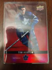 Tim Horton #DC-SP1 Hockey Cards 2019 Upper Deck Tim Hortons Red Die Cuts Prices