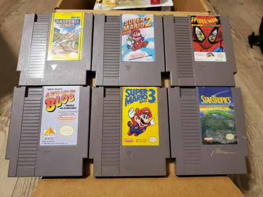 NES Game Lot photo