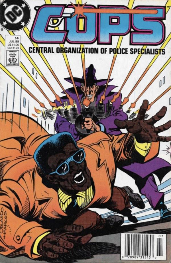 COPS [Newsstand] #14 (1989) Comic Books COPS (DC)