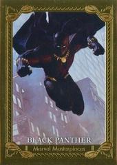 Black Panther [Canvas Gold Foil] #96 Marvel 2020 Masterpieces Prices