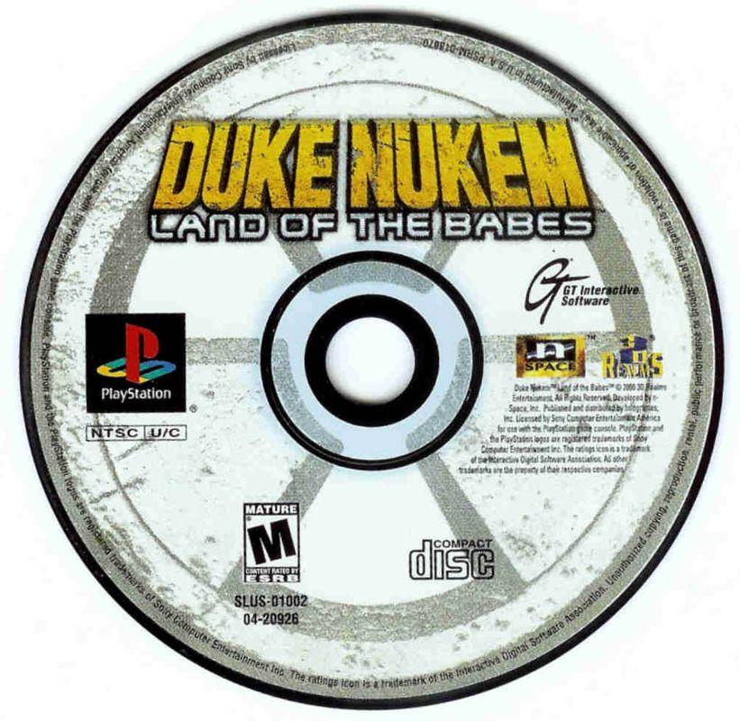 Duke Nukem Land Of The Babes Sur PS1 - PAL FR Black Label - Complet (Boîte, Notice, CD)
