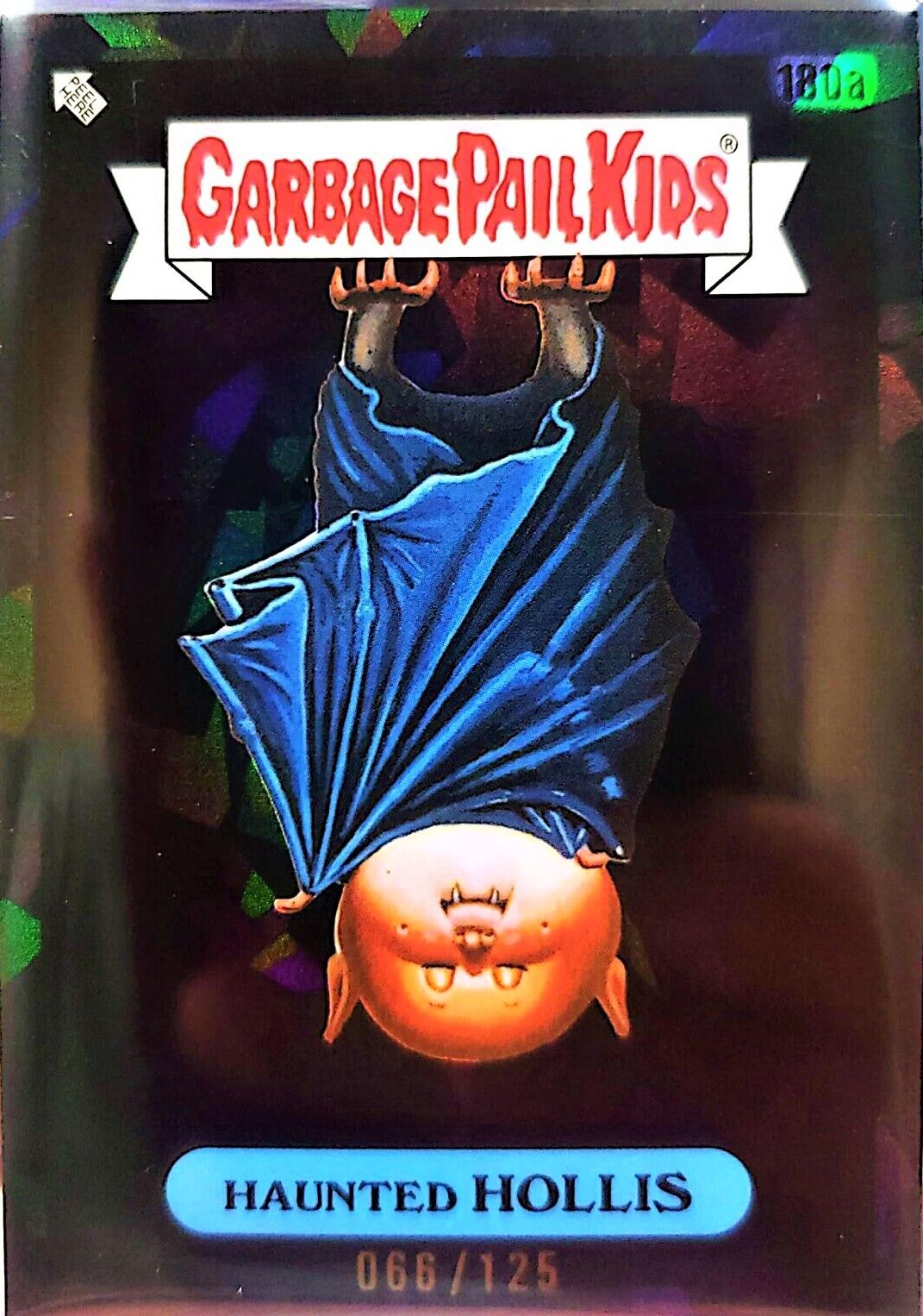 Haunted HOLLIS [Black] 180a Prices Garbage Pail Kids 2022 Sapphire