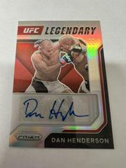 Dan Henderson [Silver] #LS-DHS Ufc Cards 2022 Panini Prizm UFC Legendary Signatures Prices