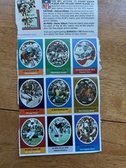 Willie Brown Football Cards 1972 Sunoco Stamps Prices