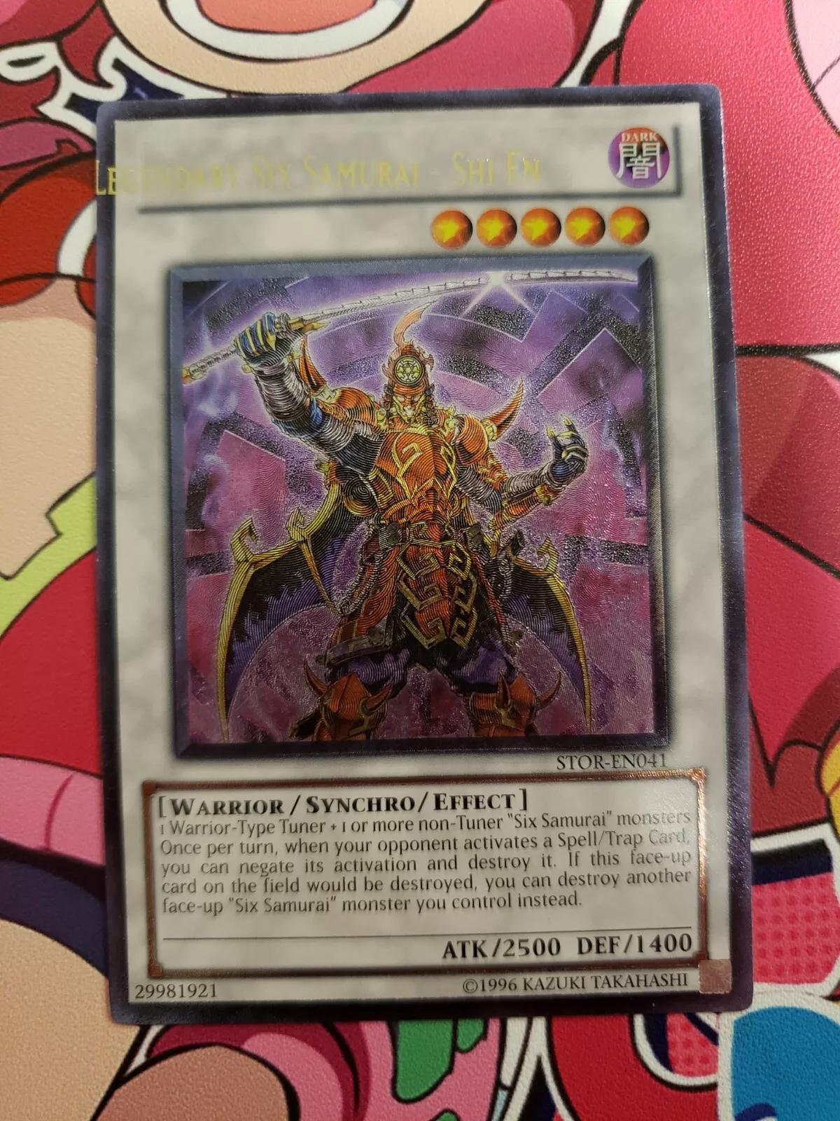 Legendary Six Samurai - Shi En [Misprint] STOR-EN041 YuGiOh Storm of Ragnarok