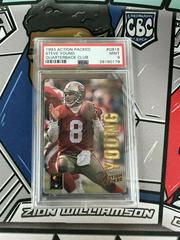Steve Young [Mint] Football Cards 1993 Action Packed Quarterback Club Prices