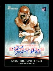 Dre Kirkpatrick [White Jersey Autograph] #185 Football Cards 2012 Bowman Prices