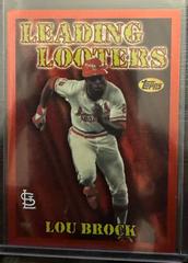 Lou Brock [Red] #SB-22 Baseball Cards 2023 Topps Archives 1997 Seasons Best Prices