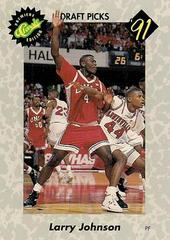 Larry Johnson [ Draft Picks Premiere Edition] #1 Basketball Cards 1991 Classic Draft Prices