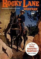 Rocky Lane Western #4 (1949) Comic Books Rocky Lane Western Prices