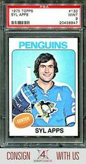 Syl Apps Hockey Cards 1975 Topps Prices