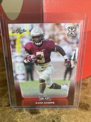 Cam Akers [Red] #22 Football Cards 2020 Leaf Draft Prices