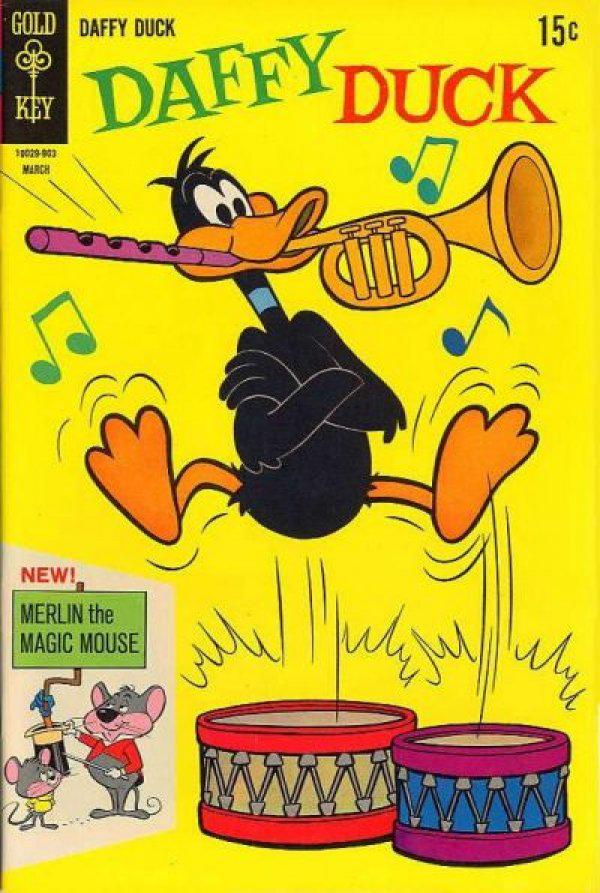 Daffy Duck #56 (1968) Comic Books Daffy Duck