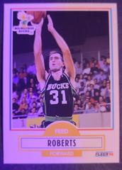Fred Roberts Basketball Cards 1990 Fleer Prices