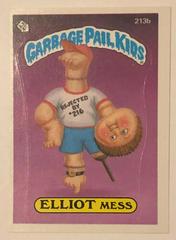 ELLIOT Mess #213b 1986 Garbage Pail Kids Prices