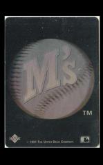 Mariners Baseball Cards 1991 Upper Deck Team Logo Holograms Prices