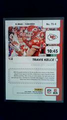 Back | Travis Kelce Football Cards 2022 Panini Prestige Time Stamped