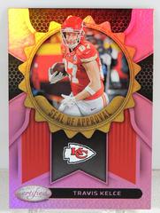 Travis Kelce [Pink] #4 Football Cards 2022 Panini Certified Seal of Approval Prices