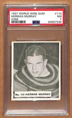 Herman Murray Hockey Cards 1937 V356 World Wide Gum Prices