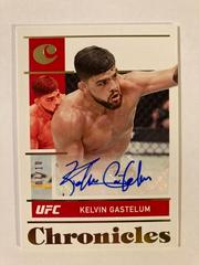 Kelvin Gastelum [Gold] #CS-KGL Ufc Cards 2022 Panini Chronicles UFC Signatures Prices