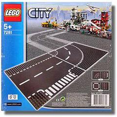 T-Junction & Curved Road Plates #7281 LEGO City Prices