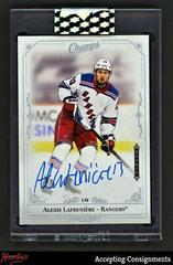 Alexis Lafreniere Hockey Cards 2020 Upper Deck Clear Cut Champs Autographs Prices