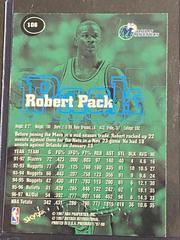Reverse  | Robert Pack Basketball Cards 1997 Skybox Premium