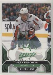 Alex Ovechkin [Green Script] #200 Hockey Cards 2020 Upper Deck MVP Prices