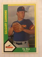 Pat Rice #4 Baseball Cards 1990 CMC Calgary Cannons Prices