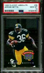 Jerome Bettis #96 Football Cards 1996 Playoff Absolute Prices