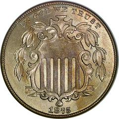 1875 [PROOF] Coins Shield Nickel Prices