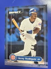 Henry Rodriguez #102 Baseball Cards 2000 Fleer Impact Prices
